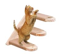 Dog Stairs, Pet Stairs, Pet Steps, Natural Pine Wood Dog Stairs, Floating Design and Easy Installation Pet Stairs, Sturdy Construction and Space-Saving Pet Steps for Home