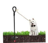 Dog Stake for Camping Heavy Duty Dog Tie out Stake Dog Ground Anchor for Pet Leash Anchor for Large Dog Tool