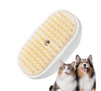 Dog Steamy Brush,Pet Hair Removal Spray Comb - Cat Steamy Massage Brush - for Indoor Home Small Medium Large Kitten Puppy Bunny