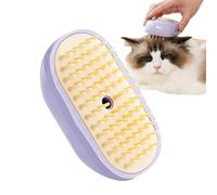Dog Steamy Brush | Rechargeable Pet Shedding Comb - Rechargeable Steamy Cleaning Brush for Cats - for Indoor Home Small Medium Large Kitten Puppy Bunny