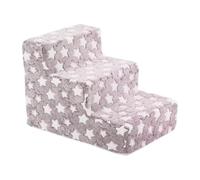 Dog Steps - 3 Steps Dog Ramp for Sofa | Non-Slip Pet Stairs for Small Dogs | High Density Foam and Removable Cover Cat Ladder for Chairs, Sofas, Bedroom, Window Sills and Other Places
