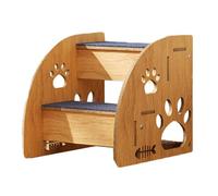 Dog Steps for Bed | Dog Steps Pet Stairs Dog Ramp,Dog Bed Steps, Dog Stairs Pet Steps for High Bed Climbing, Wooden Cat Stairs, Pet Supplies
