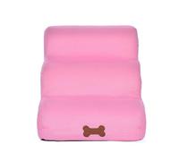 Dog Steps - Multi Level Pet Ladder | Steps for Dogs | Non Slip Pet 4 Layers Step | Reusable Cat Staircase for Couch | Washable Pet Stepladder | Portable Ramp Stairs for Couch Sofa and High Bed
