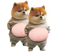 Dog Stickers - 3D Funny Reusable DIY Decals | Cute Dog Stickers Funny Decals | for Home Office Scrapbook Notebook Planner Boys Girls Birthday Party Favors