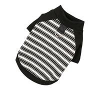 Dog Striped Plain T-Shirt for Small to Large Dogs Soft Jumpsuit Apparel - Pullover Winter Pajamas Indoor Outdoor Dog Dogs Apparel Soft Comfortable Pullover Camping for Striped Pets - Size Cozy All Use