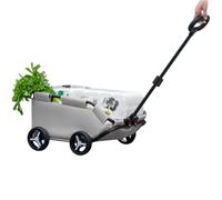 Dog Stroller Bag, Four Wheel Lightweight Folding Stroller, Rolling Cat Carrier, Pet Carriage, Small Dog Cage Strollers, Foldable Dog Cart Trolley for Travelling Shopping Walking Playing