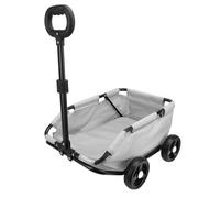 Dog Stroller, Dog Cart Pet Stroller with 4 Wheels Handle, Lightweight Travel Folding Jogging Strollers Pet Wagon for Small Dogs Cats Carriage Up to 15 Lbs (Gray)