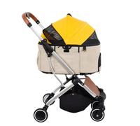 Dog Stroller Lightweight Detachable Pet Stroller Small And Medium-sized Foldable Aluminum Alloy Stroller For Dogs And Cats Cat Stroller