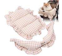 Dog Stroller Mat | Washable Soft Removable Cat Carrier Comforter,Pet Carrier Strolling Cart Pad Cushion,for Outdoor Travel Vacation Park