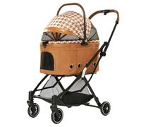 Dog Stroller Outdoor Multifunctional Portable Pet Stroller Large Space Dog Stroller Outdoor Shopping Mall Cat Stroller Cat Stroller