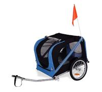 Dog Stroller Pet Stroller Bicycle Stroller Frame Folding pet Stroller Outdoor Riding pet Stroller Travel pet Stroller Cat Stroller(Blue)