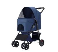 Dog Stroller Pet Stroller For Cats And Dogs, Teddy Corgi, Small And Medium-sized Stroller, Lightweight And Foldable Cat Stroller(Q,B)