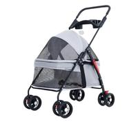 Dog Stroller Pet Stroller Goes Out for Small Dogs, Small Stroller, Dog Stroller, Small, Lightweight, Foldable Dog Trolley Cat Stroller(G)