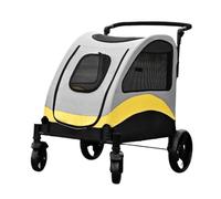 Dog Stroller Pet Stroller, Medium-Sized Dog, Foldable, Cat and Dog, Disabled Mobility Four-Wheeler, Dog Walking Cart Cat Stroller