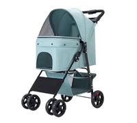 Dog Stroller Portable Lightweight Foldable Stroller For Cats And Dogs, Pet Stroller For Small And Medium-sized Dogs Cat Stroller(A)