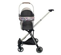 Dog Stroller Retractable Luxury Foldable Dog Stroller For Small And Medium-sized Dogs Pet Stroller For Cats And Dogs Cat Stroller(Q)