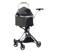 Dog Stroller Retractable Luxury Foldable Dog Stroller For Small And Medium-sized Dogs Pet Stroller For Cats And Dogs Cat Stroller(H)