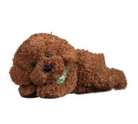 Dog Stuffed Animal - 27cm Dog Plush Pillow | Cute Miniature - Realistic Handmade Poodle | Soft PP Cotton | Sleep Comfort Toy | Home Decor Gift Kids Adults