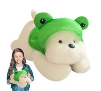 Dog Stuffed Animal, Dog Plush Toy, Soft West Highland Puppy Plush Doll, 12 Inch Stuffed Animal, Cute Throw Cushion, Cuddly Home Decor for Birthday and Living Room
