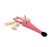 Dog Stuffed Animals Chew Toy - Simulated Bite-resistant Animal Shape Squeaky Sound Rope Toy | Interactive Dog Plush, Pet Anxious And Calming, Behavioral Training For Small, Medium, Large