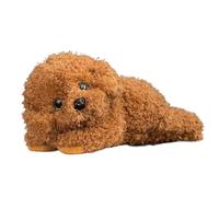 Dog Stuffed Animals - Simulation Pet Doll, Premium PP Cotton Filling, Non Slip Handcrafted Breed Design | Cuddly Animal Cushion With Stitching Poseable Structure For Bedroom Playroom For Children