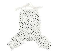 Dog Summer Dress | Star Shape Pet Clothes,Comfortable Harness Skirt Puppy Cute Funny for Medium Breeds French Bulldog Bichon