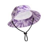 Dog Summer Hat with Ear Holes Adjustable Pet Headdress