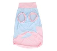 Dog Summer Vest Smooth Clothes Beautiful Stylish Sun Protection Dog Tank Top Breathable for Walking at Home (M)