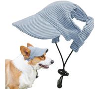 Dog Sun Hat, Adjustable Dog Baseball Cap with Ear Holes, Pet Supplies for Outdoor Picnic, Traveling, Walking, Hiking New Pet Supplies Sun Hat Cat with Open Ears.