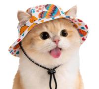 Dog Sun Hat | Pet Sun Protection Adjustable | Kitten Fisherman Hat | for Pet Parents Animal Lovers Photographers Walking Beach Pool Road Trips Camping Hiking Travel Vacation Park