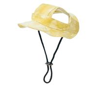 Dog Sun Hat | Summer Summed Sun Gat with Ear Holes Captain Visor Dogs Hats Sun Protection Bucket Hatt Dogg Visor Ears, Summer Wide Brim, UV Rays