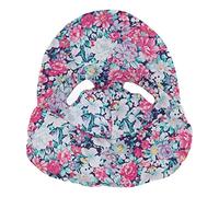 Dog Sun Hat with Sunlight Protection | Pet Floral Hat for Eye Care/Walks/Summer | Comfortable Elastic Fit for Dogs & Cats (S)