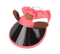 Dog Sun Visor Hat, Pet Sun Hat, Kitten Caps, Adjustable Dog Pet Beach Sun Protection Caps Sunbonnet Outfit for Small Puppy