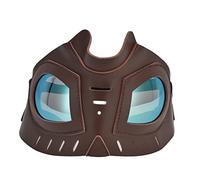 Dog Sunglasses Anti Glare Snow Goggles Face Mask for Outdoor Travel Skiing Water Sports Brown PU Leather 32x13cm