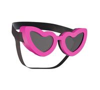 Dog Sunglasses Comfort Fit Windproof for Hiking, A | Heart-Shaped Dog Sunglasses, Windproof for Outdoor Play, Anti-Scratch Lens for Beach Fun and Daily Adventures
