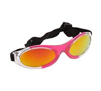 Dog Sunglasses Dog Goggles Eye Wear with St for Sm DogPink Making Them for Breeds Such Pomeranians and Yorkies the (Pink)