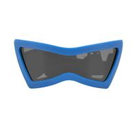 Dog Sunglasses, Small Breed Eyewear, UV Protection 3.94x1.77 inches, Windproof Design, Dustproof Goggles, Adjustable Strap, Ideal for Puppies and Cats, Perfect for Walking, Hiking, Outdoor Adventures