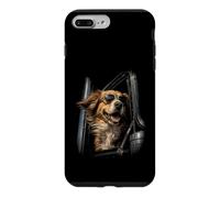 Dog Sunglasses Truck Driving Case for iPhone 7 Plus/8 Plus