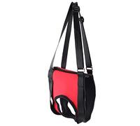 Dog Support Harness, Front and Rear Legs Support Lifting Aid, Comfortable and Sturdy in Neoprene Material, for Old Injured Dogs, to Make Walking Up Down The Stairs Easier (Red front legs S)