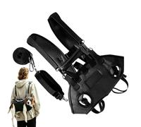 Dog Support Sling Portable Anti-Jump Breathable Sling Carrier | Dog Support Harness for Disabled Joint Injuries Paralysis Travel Hiking Car Motorcycle Outdoor Home Beach Daily