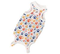 Dog Surgery Recovery Suit, Cat Recovery Suit XS, Breathable Polyester Fiber Dog Onesie, Magic Sticker Post-Op Care