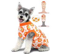 Dog Surgery Recovery Suit, E-Collar & Cone Alternative, Surgical Onesie for Dogs Cat Female Male After Spayed, Soft Body Suits Post Spay Neuter, Pet Anti Licking Abdominal Wounds Neutered Onesies, Xs