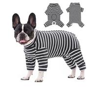 Dog Surgery Recovery Suit Protecting Wounds and Preventing Infection,Medical Suit for Female/Male,Dog Onesie Pyjamas for Medium and Small,Medical Pet Shirts (grey, M)
