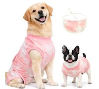 Dog Surgery Recovery Suit, Soft Breathable Onesie for Post Spay & Neuter, Alternative to Cone Collar, Full Bodysuit Clothing for Small Medium Large Dogs, Pet Anti Licking Abdominal Wounds Onesies, XL
