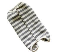 Dog Surgery Suit Pure Cotton Four Leg Postoperative Stabilization | Anti Lick Design, Snap Fastening Closure, for PET after Surgery, Wound Support
