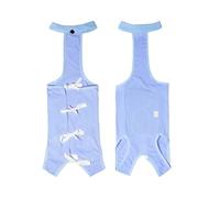 Dog Surgical Recovery Suit For Female Male Abdominal Wounds Spays Or Skin Diseases Soft For Pet Post-Sterilizations(Blue,XL)
