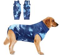 Dog Surgical Recovery Suit, Pets Abdominal Wound Protector Puppy Medical Surgical Clothes Prevent Licking, Dog After Surgery Vest Bodysuit Castration Medical Pet Shirt, Cone E-Collar Alternative (M)