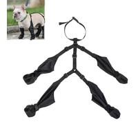 Dog Suspender Booties,Dog Paw Boot Leggings Anti-Slip,Dog Rain Boots Waterproof Winter Snow Boots,Dog Paw Boot Leggings for Winter,Adjustable Suspender Boots for Winter Snow Hiking Raining