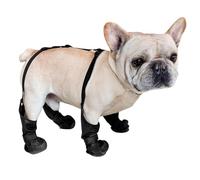 Dog Suspender Boots - Anti-Dirt Pet Legging Boots Paw Protector | Waterproof Pet Shoes for Small Medium Large Breeds | Adjustable Dog Paw Covers for Outdoor Walks Hiking Training Travel Running | Prot
