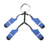 Dog Suspender Boots Harness - Anti Slip Paw Protector Set, 8x4 Inches Adjustable Strap Design, Outdoor Paw Cover WithElastic Harness Connector | Winter Rain Walk Protection For Small Medium